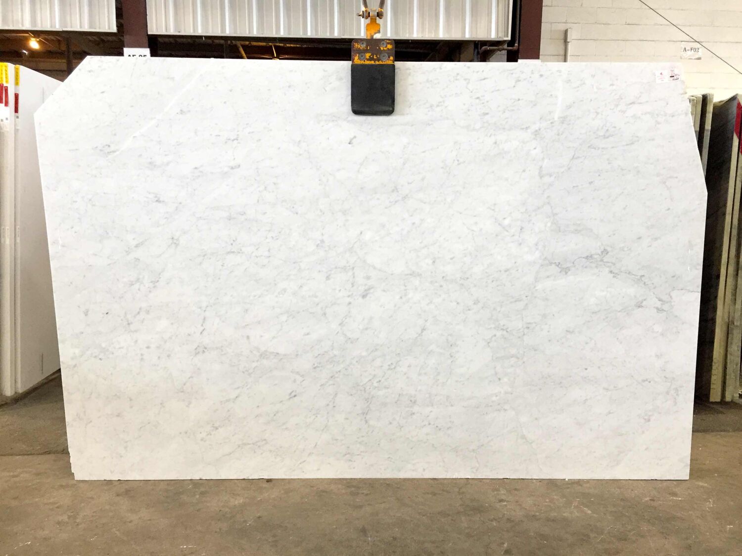 White Carrara Extra Honed, Lot #126