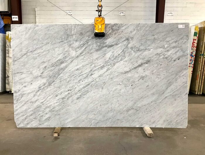 White Carrara Honed, Lot #8940